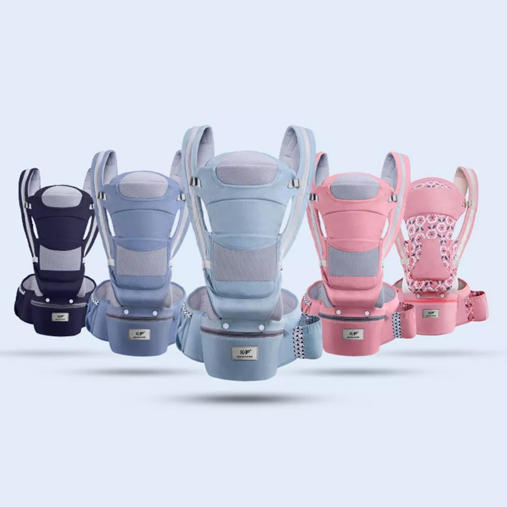 Newborn Ergonomic Baby Carrier Backpack Infant Hipseat Front Facing Kangaroo Wrap Sling Travel