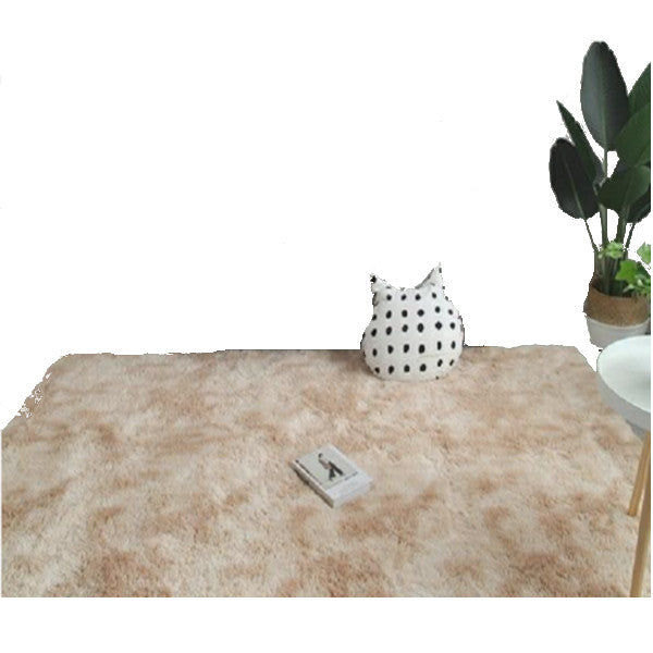 Soft Fluffy Long Hair Carpets Corridor Balcony Laundry Room Bedroom Non-Slip Mats
