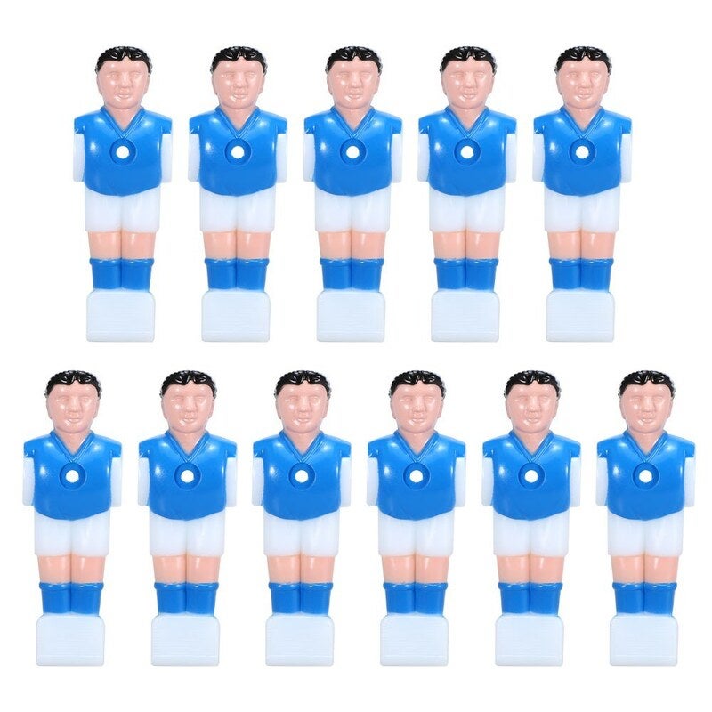 1Table Football Machine Doll 15.8Mm Caliber Games Soccer Mini Athlete Foosball Player Part Blue