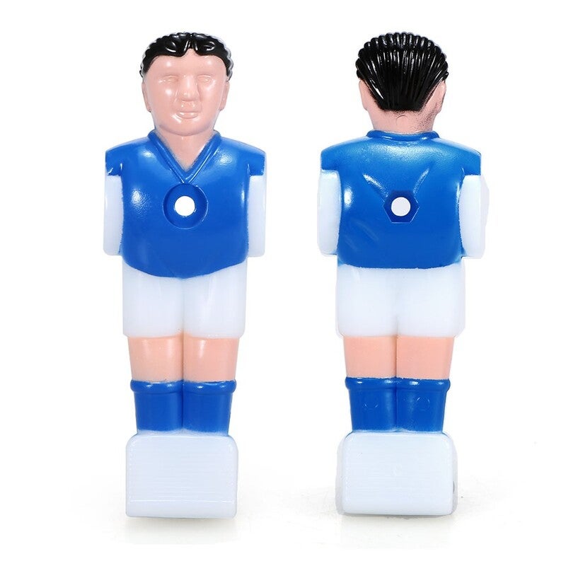 1Table Football Machine Doll 15.8Mm Caliber Games Soccer Mini Athlete Foosball Player Part Blue