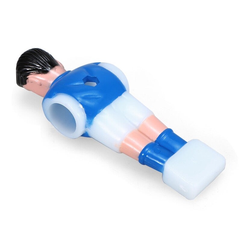 1Table Football Machine Doll 15.8Mm Caliber Games Soccer Mini Athlete Foosball Player Part Blue