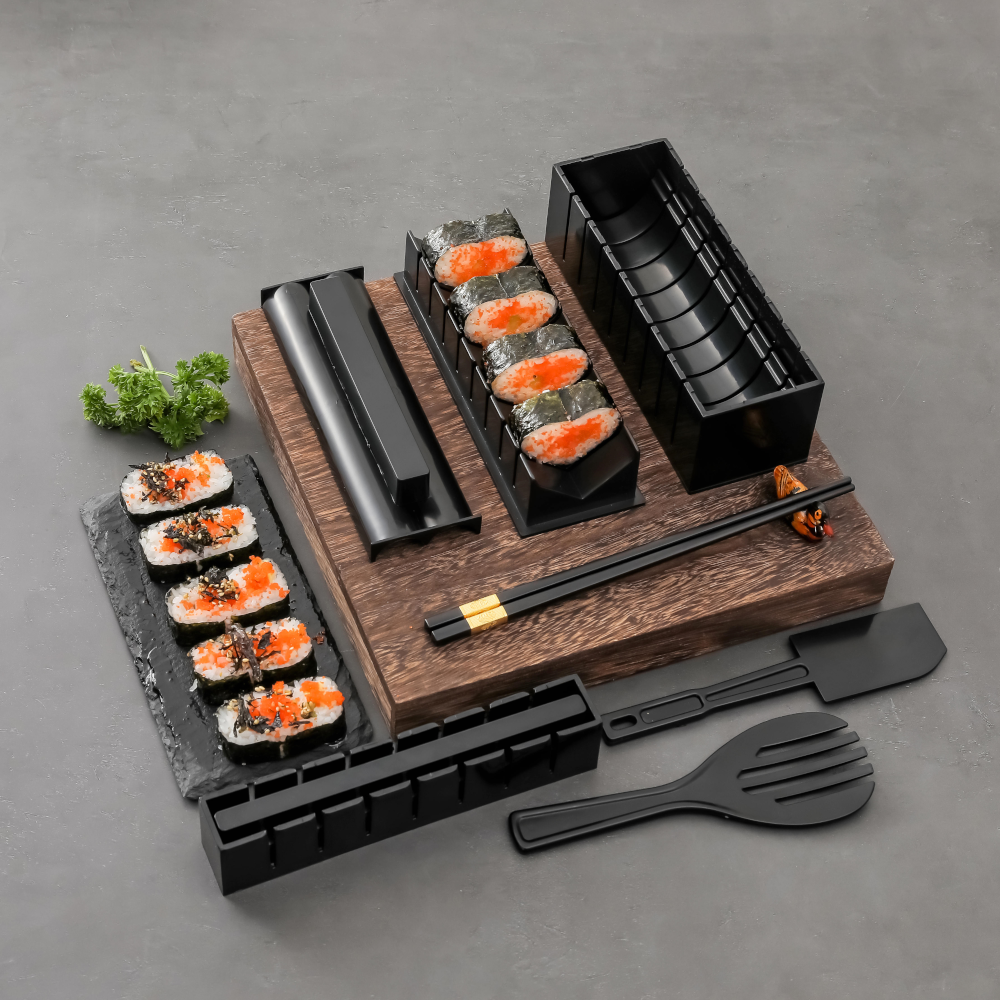 11Pcs Set Diy Sushi Making Roller Kit Kitchen Gadgets