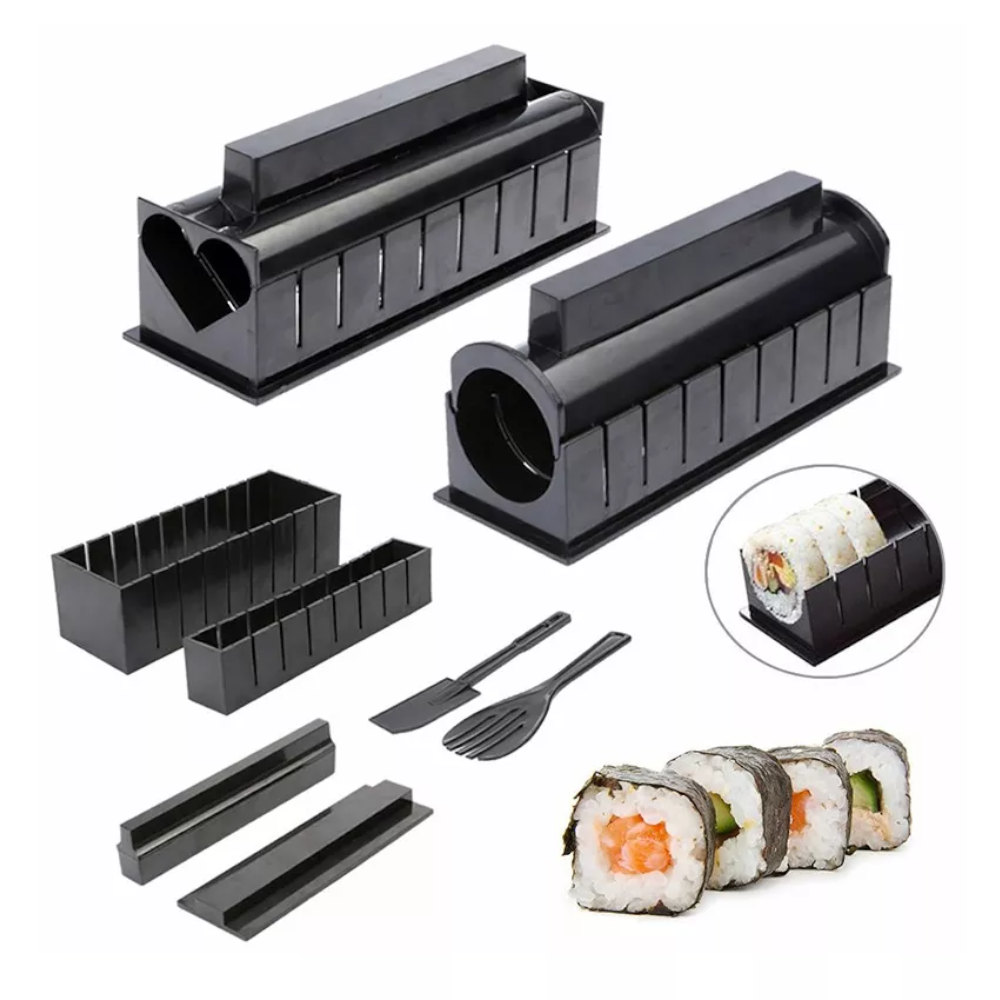 11Pcs Set Diy Sushi Making Roller Kit Kitchen Gadgets
