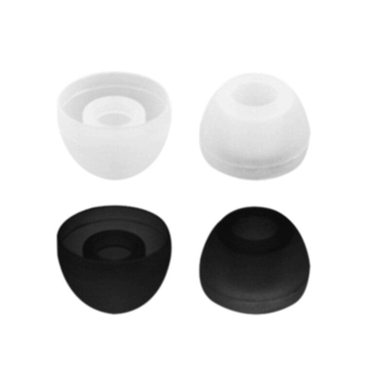 12Pairs/ 24Pcs 4.5Mm Silicone Earbud Cushion Replacement Headphone Headset Tip Cover