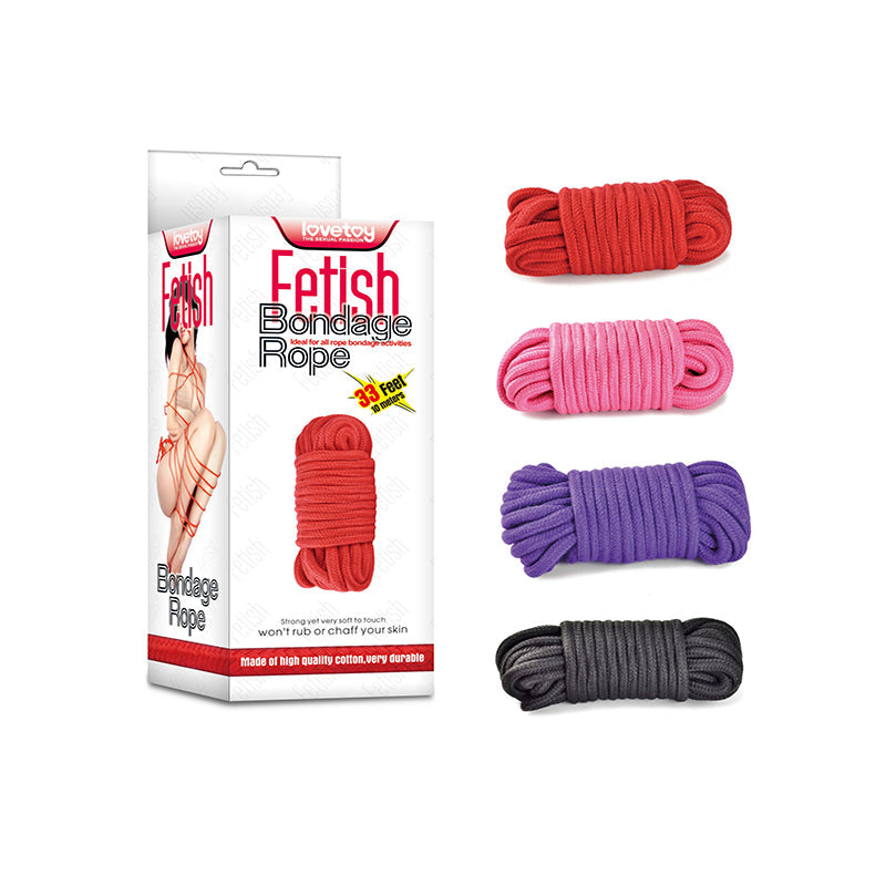 Fetish Bondage Rope 10M Red