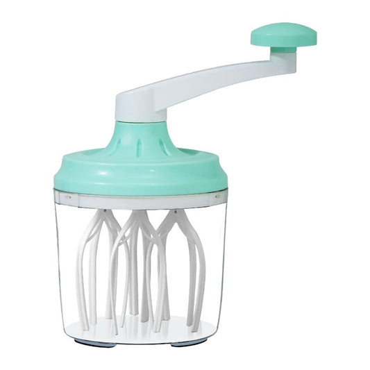 1200Ml Manual Plastic Cream Whisk Egg Beater Hand Crank Stiring Foam Fast Mixer Blender Household Kitchen Baking Tool
