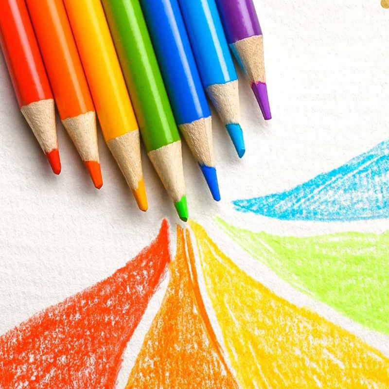 120 Colours Professional Oil Coloured Pencils Set Artist Painting Sketching Wood School Supplies