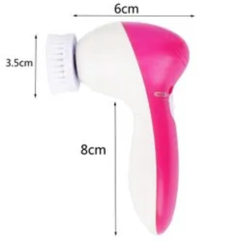 5 In 1 Face Cleansing Brush Facial Electric Wash Machine Deep Cleaning Pore Skin Care Massage