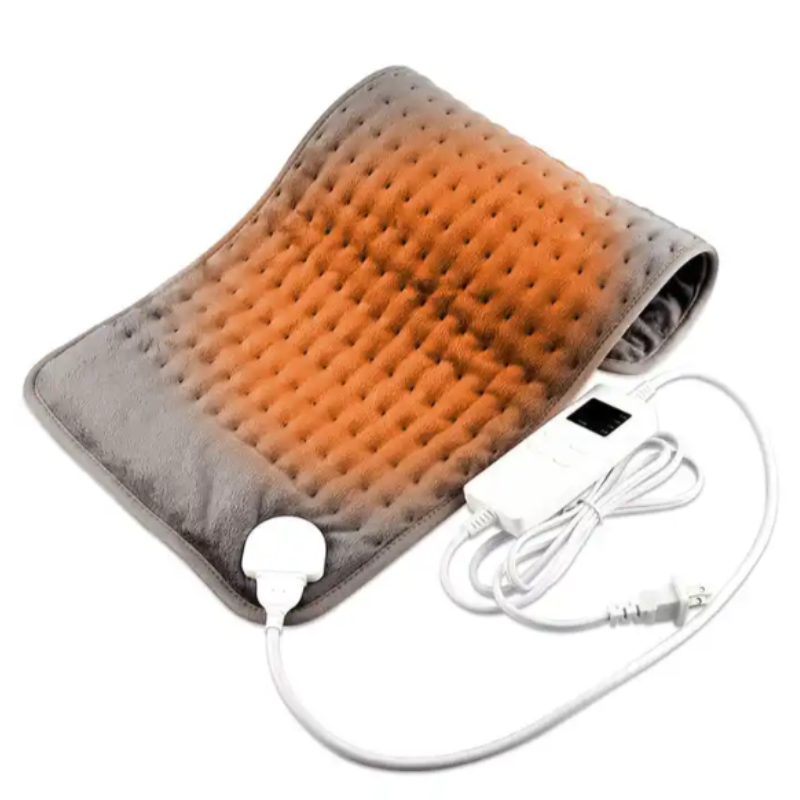 45W Electric Heating Pad Timer For Shoulder Neck Back Spine Leg Pain Relief Winter Warmer 60X30cm