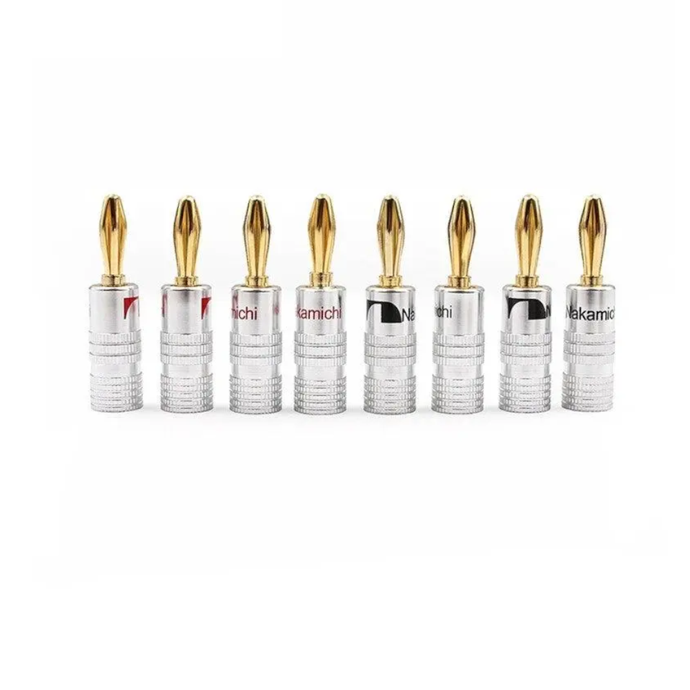12Pcs Gd Amp Banana Plug Connectors