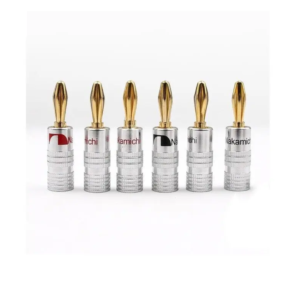 12Pcs Gd Amp Banana Plug Connectors