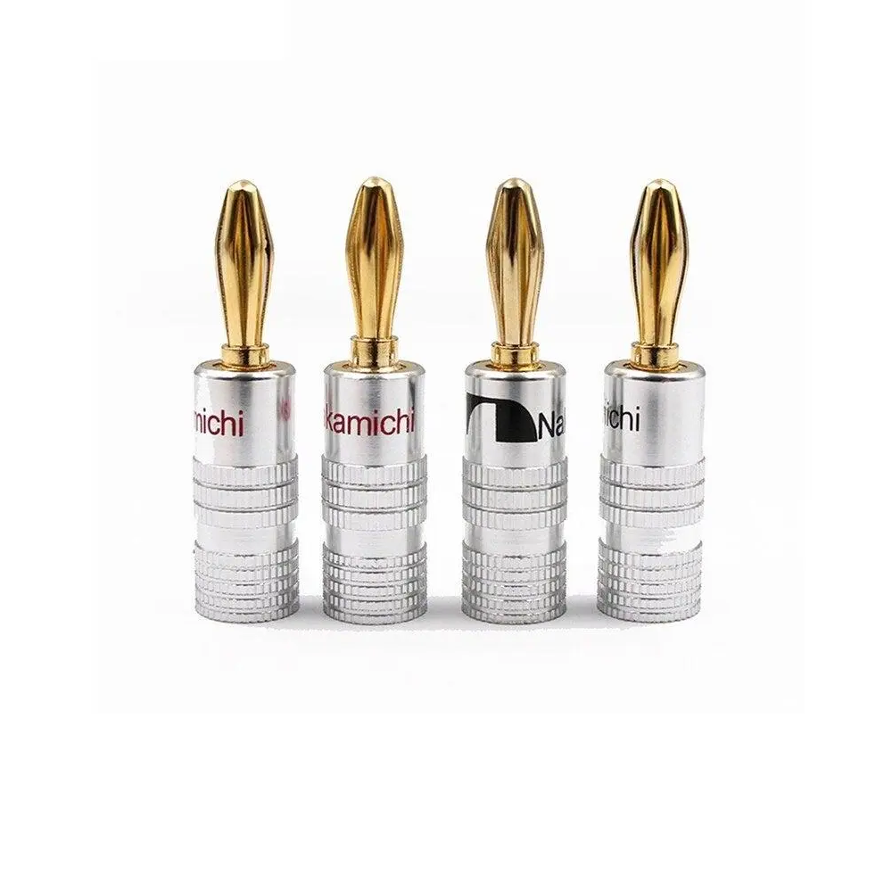 12Pcs Gd Amp Banana Plug Connectors