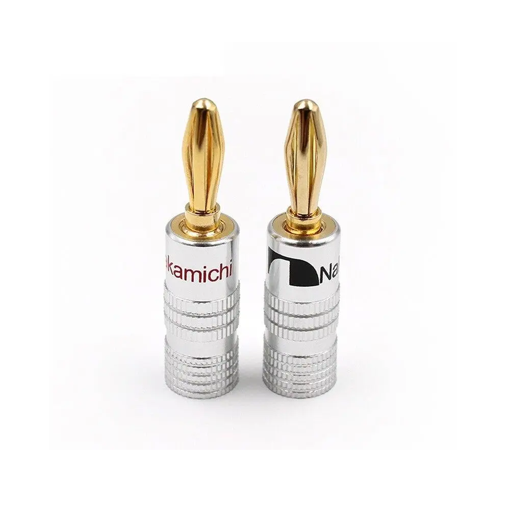 12Pcs Gd Amp Banana Plug Connectors