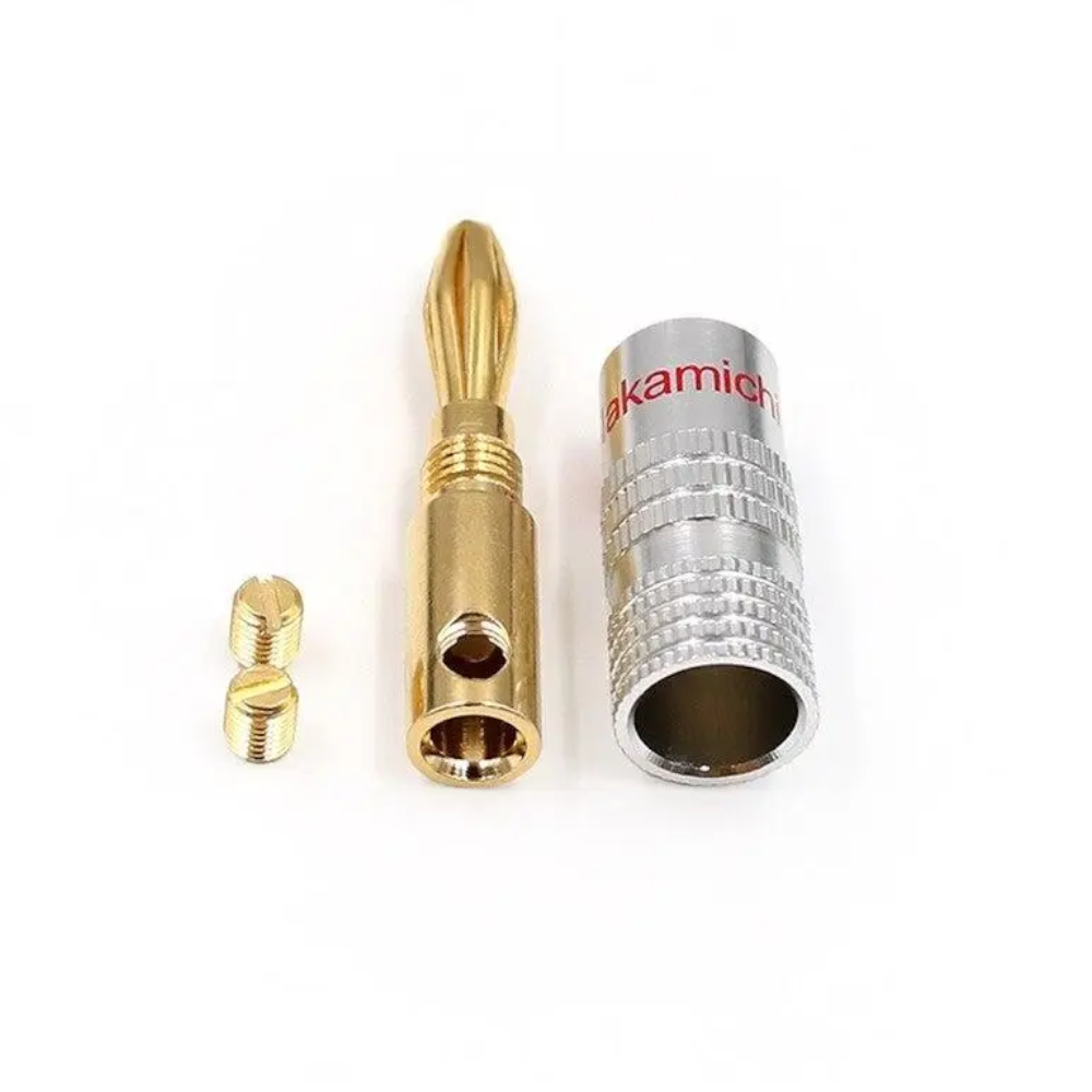 12Pcs Gd Amp Banana Plug Connectors
