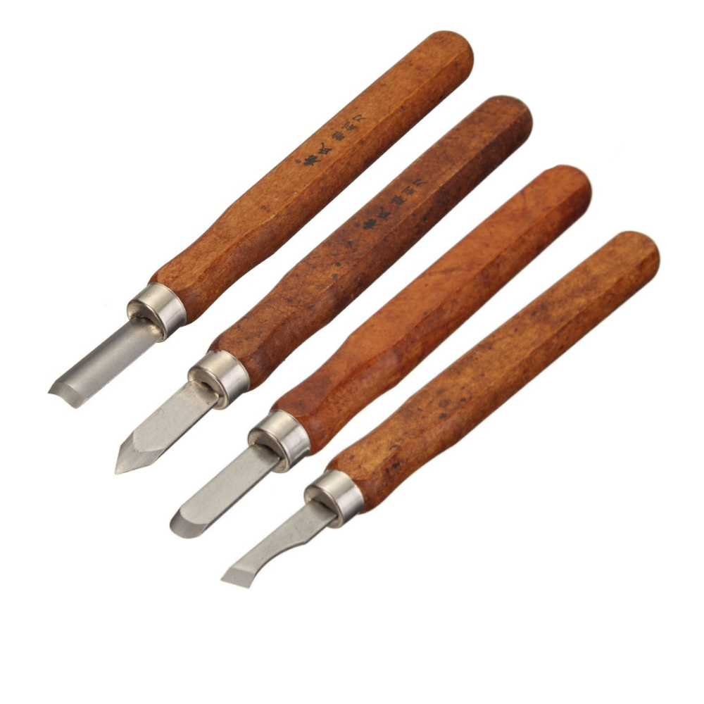 12Pcs / Set Wood Carving Chisel Tool Working Accessories