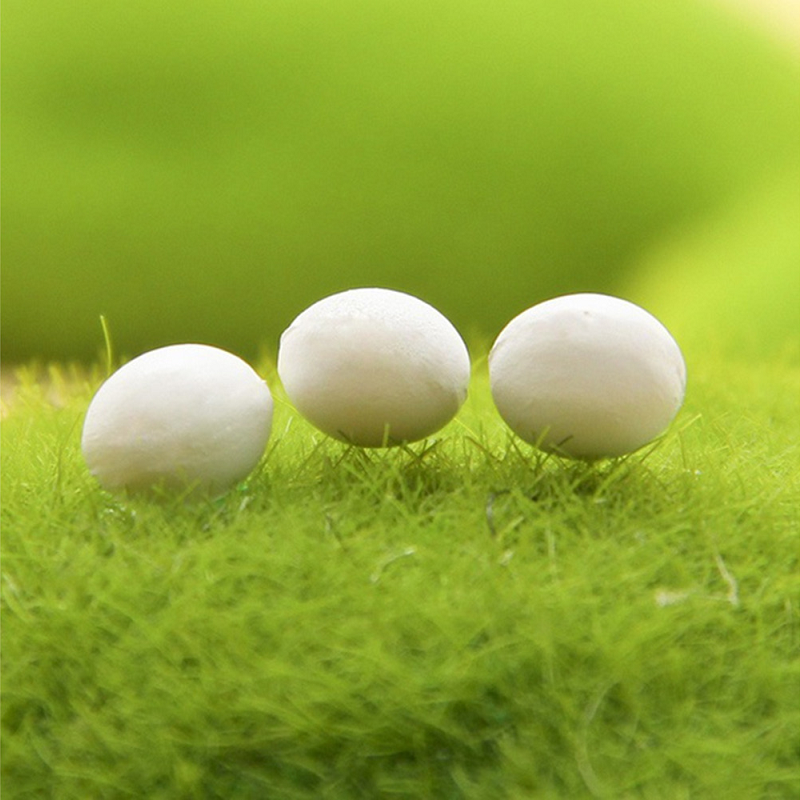12Pcs Miniature Hen Chicken Family Egg Statue Figurine Doll House Garden Decor