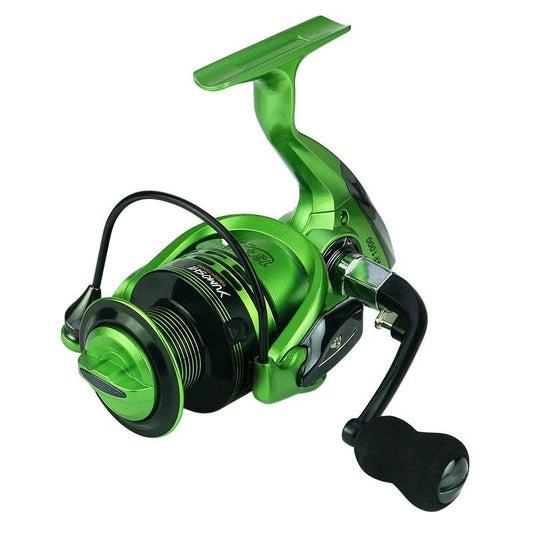 Ball Bearings Spinning Fishing Reel Green