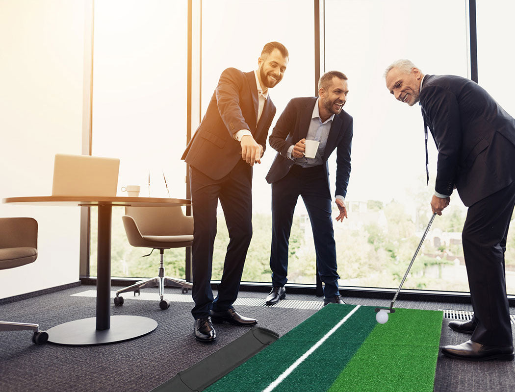 Centra Golf Putting Mat 250Cmx40cm Portable