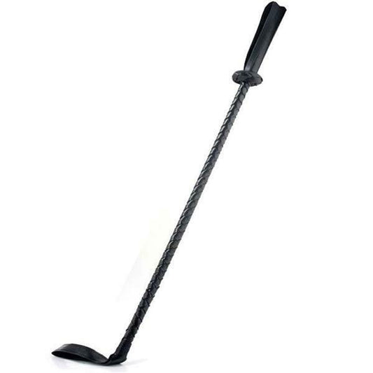 Black Leather Riding Crop Bdsm Spanking Fetish Sex Toy Dominant Submissive