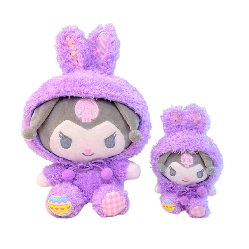 Sanrio Hello Kitty Kuromi My Melody Cinnamoroll Pochacco Easter Plush Toy