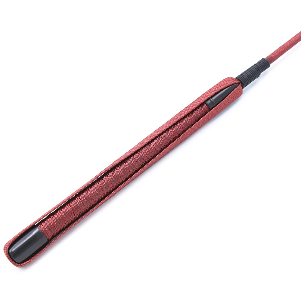 66Cm Riding Crop Pu Leather Whip Premium Quality Red Crops Equestrianism Horse Whips