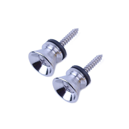 15Pcs Guitar Strap Locks End Pins Tail Nail Button Pegs Screw Flat Head For Acoustic Classical Electric Bass Ukulele