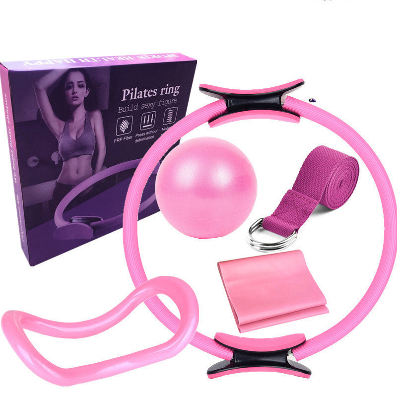 5Pcset Yoga Pilates Fitness Exercise Equipment