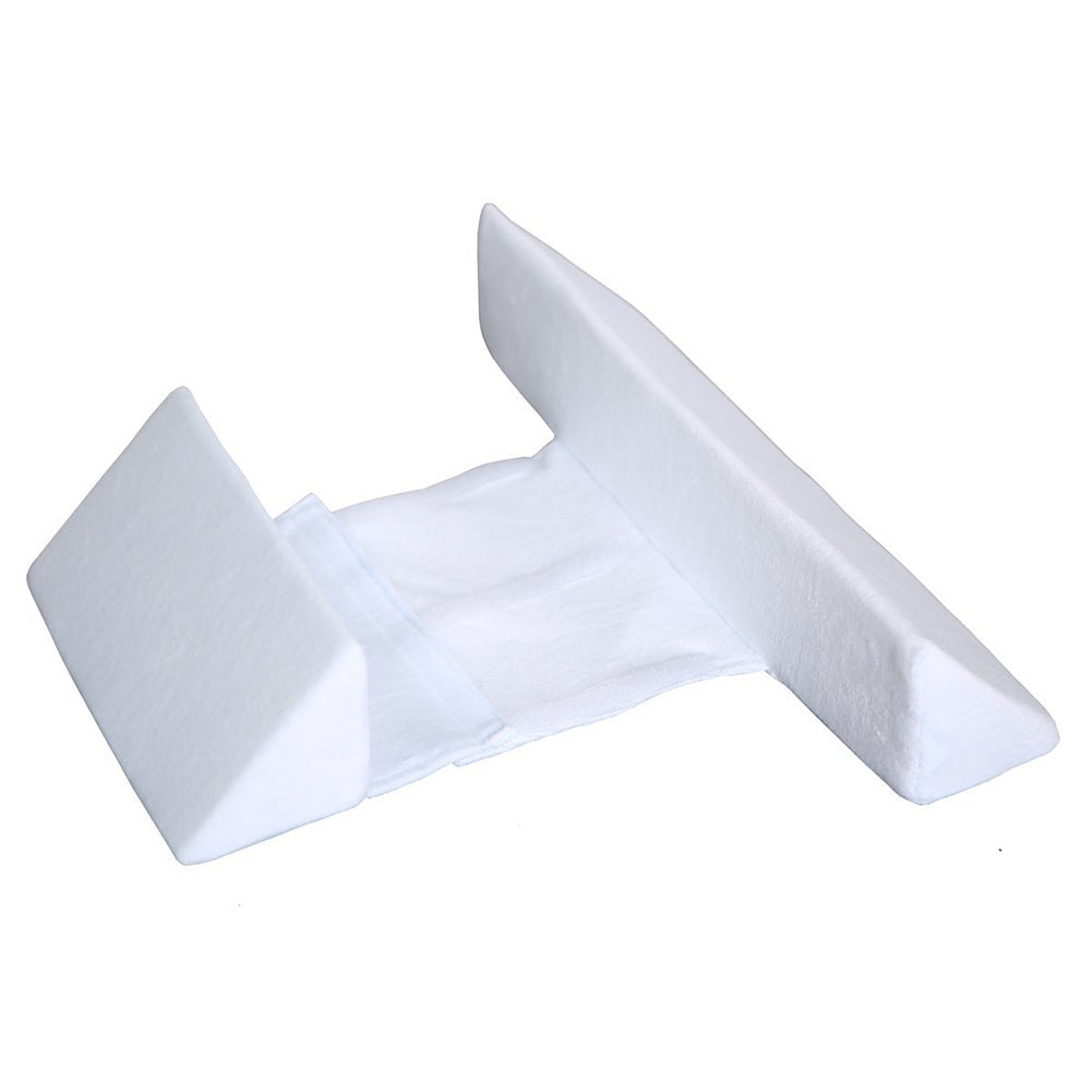 Newborn Baby Shaping Styling Pillow Anti Rollover Side Sleeping Triangle