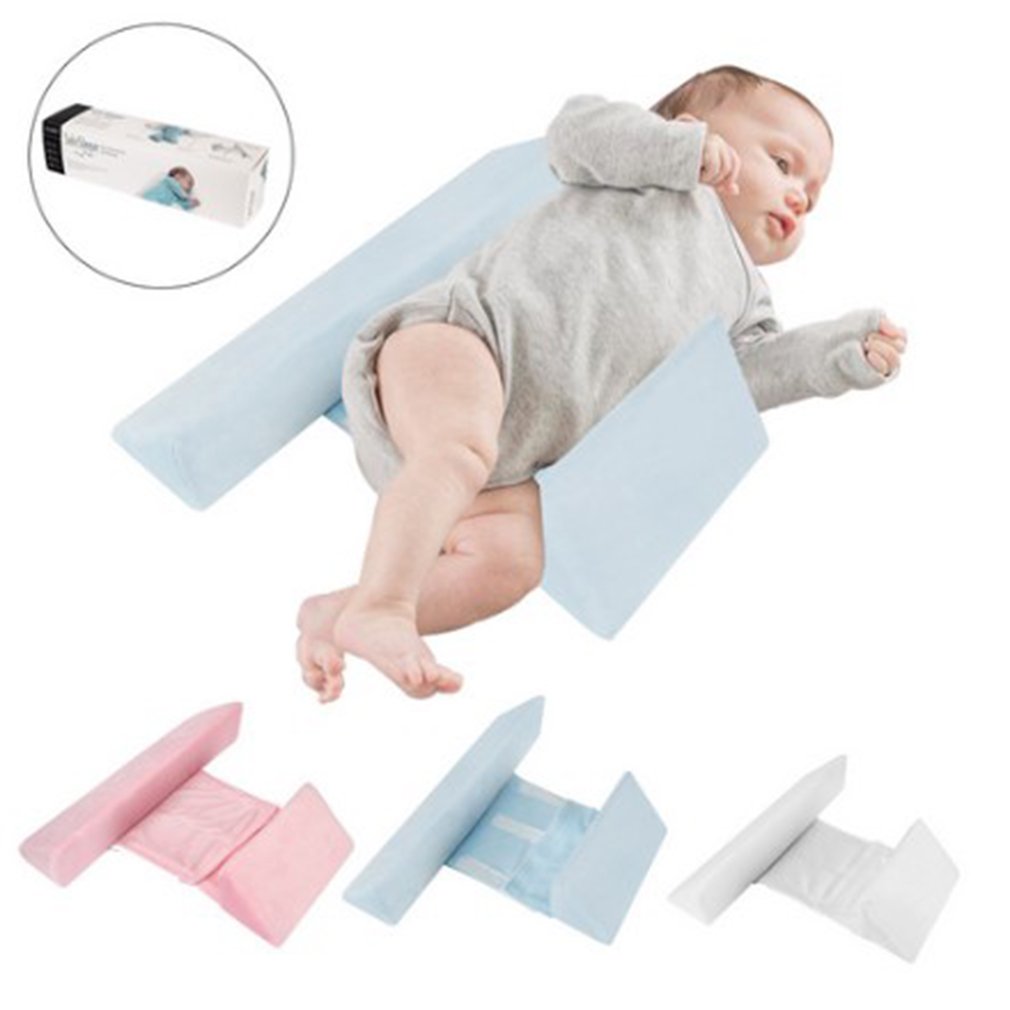 Newborn Baby Shaping Styling Pillow Anti Rollover Side Sleeping Triangle