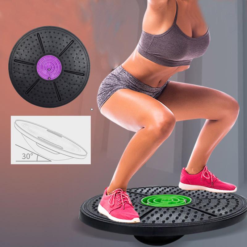 Yoga Balance Board Stability Wobble Exercise Trainer Fitness