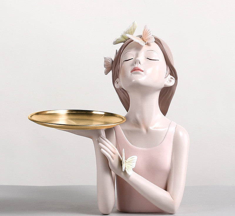 Butterfly Girl Nordic Resin Ornaments Decor