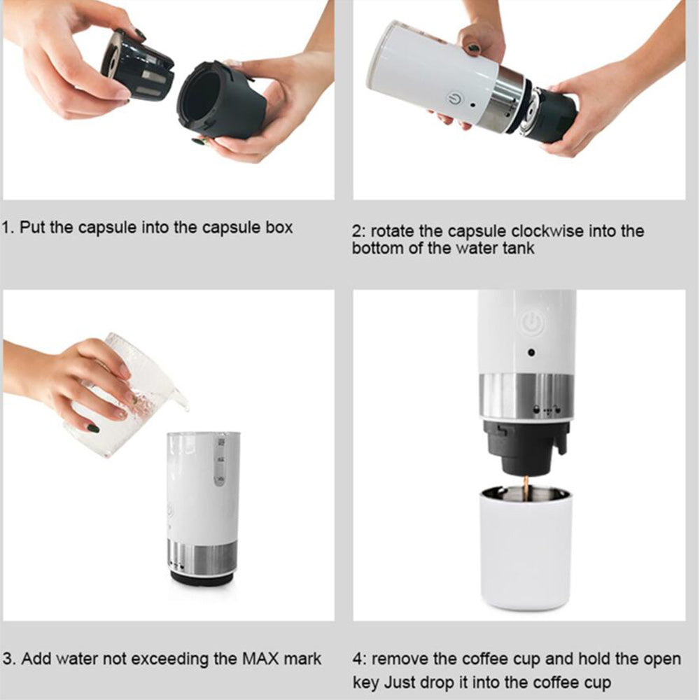 Fully Automatic Coffee Machine Espresso Maker Kitchen Gadgets