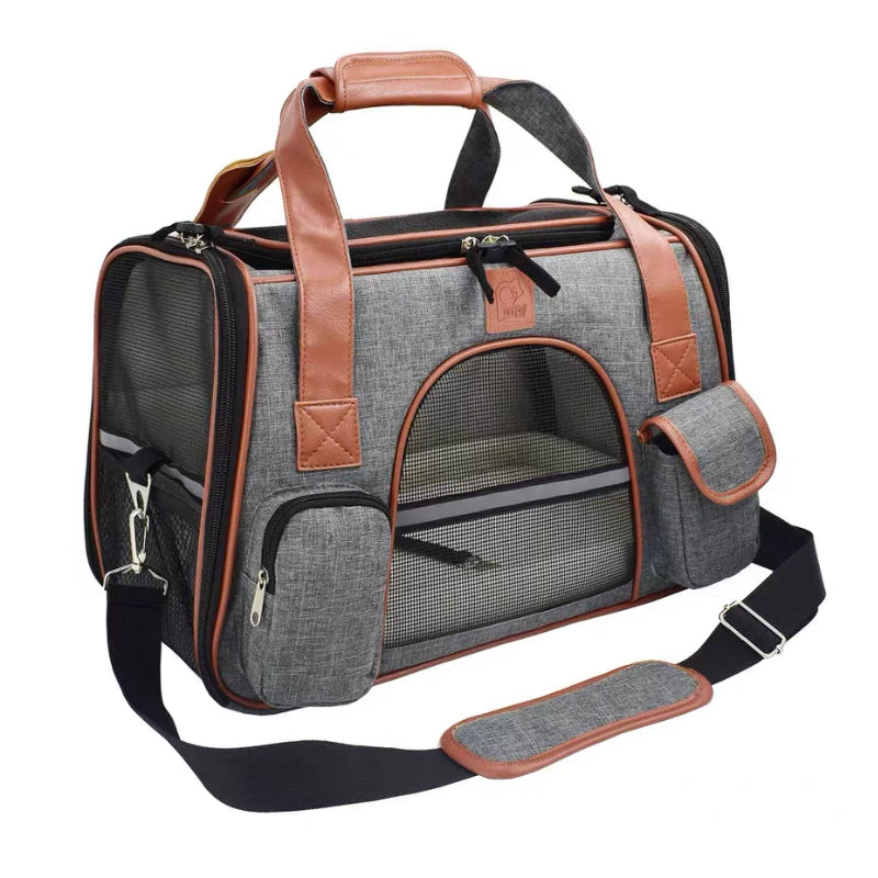 Dog Cat Carrier Travel Breathable Seat Bag