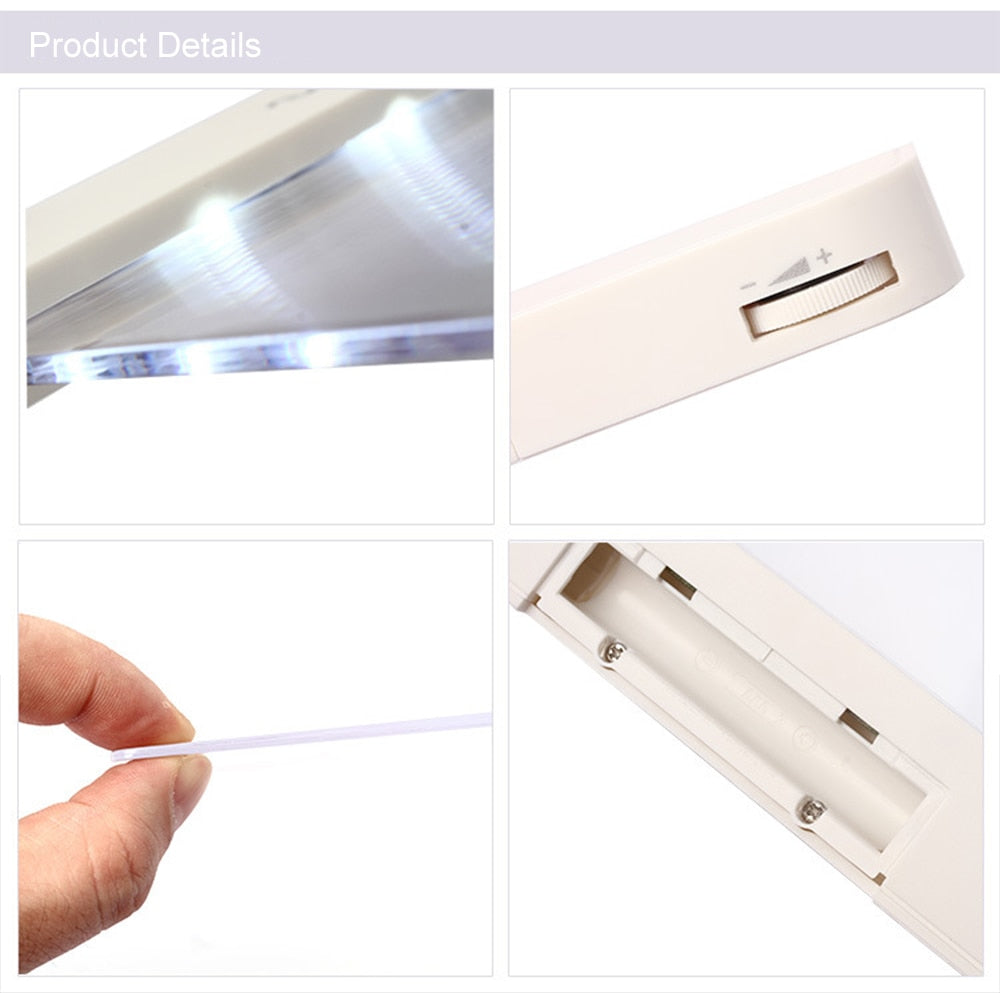 Dimmable Led Panel Book Reading Lamp Eye Protection Learning Acrylic