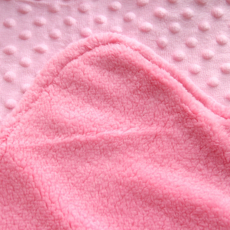 Polka Dot Soft Swaddle Little One Blanket Nursery