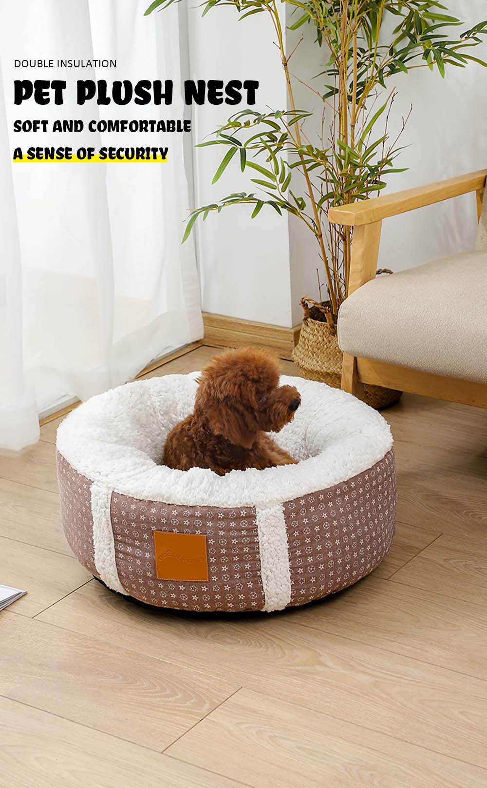 Winter Super Soft Warm Dog Bed Pet Nest