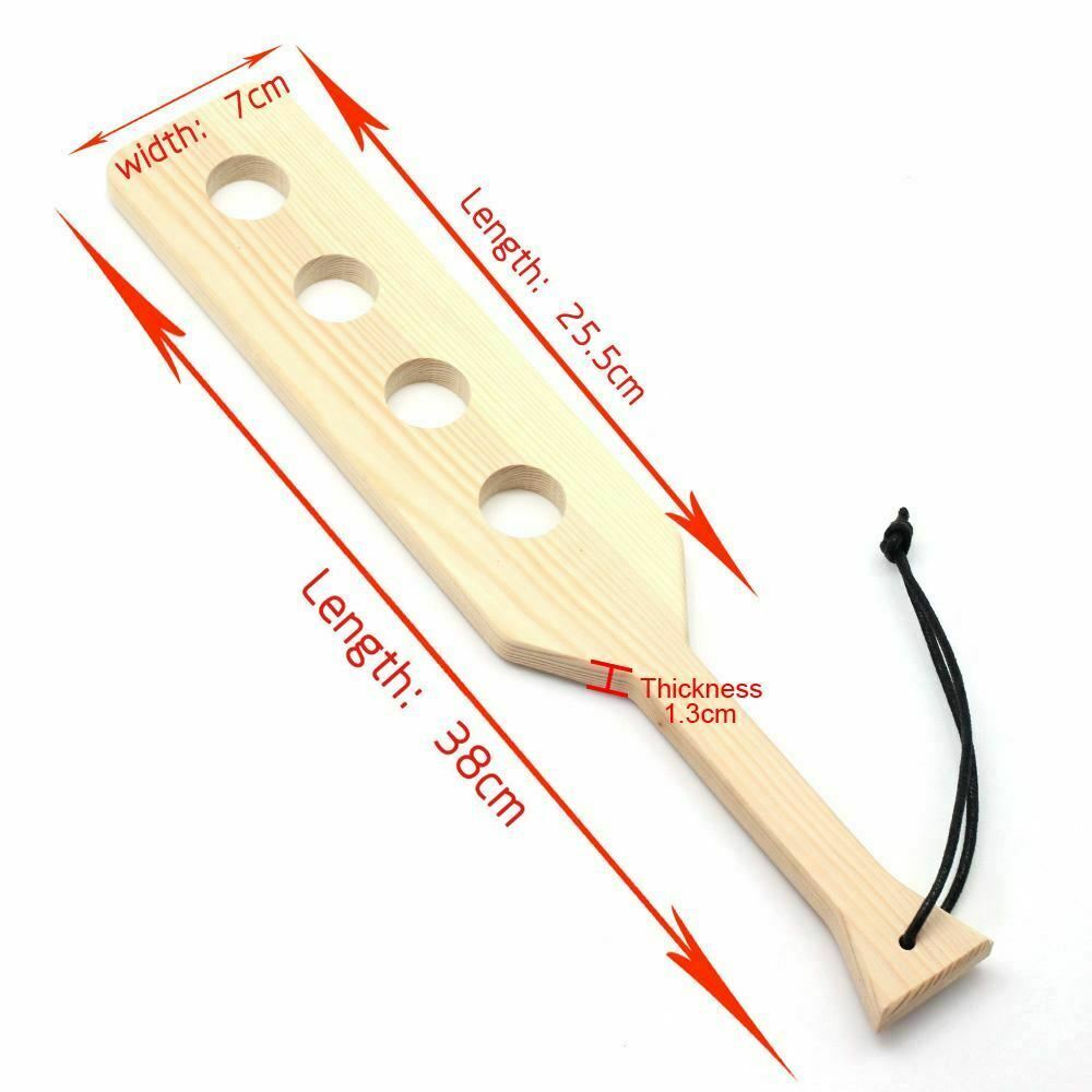38Cm Cut Out Holes Spanking Paddle Bdsm Impact Play Fetish