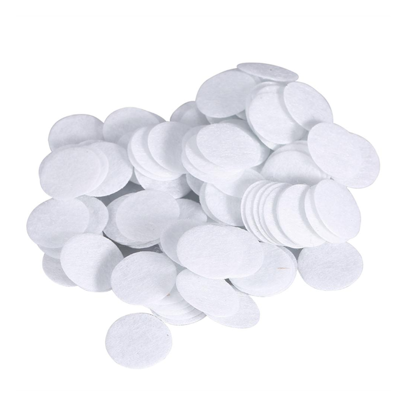 100Pcs Pack 16Mm Round Cotton Filters For Microdermabrasion Facial Care Tool