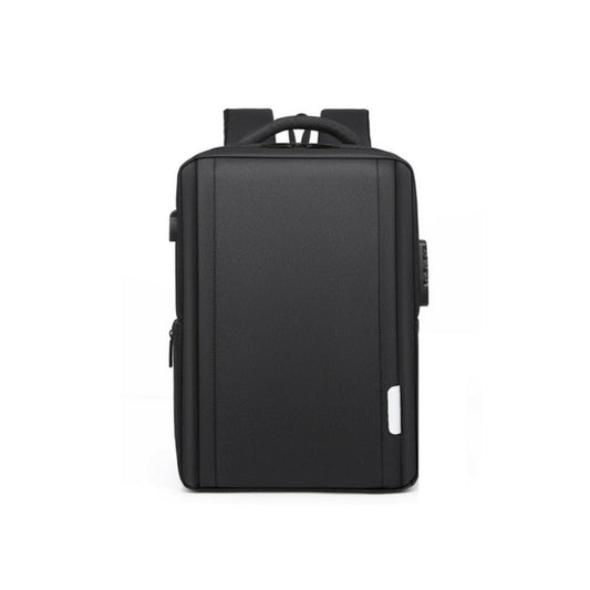 17.3 Inch Waterproof Backpack Laptop Bag Anti Theft School With Usb Charging Hole Password Lock