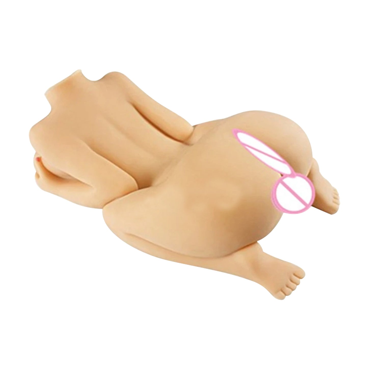 17Kg Soft Big Tits Half Body Sex Doll Realistic Vagina Anal Breasts Masturbation