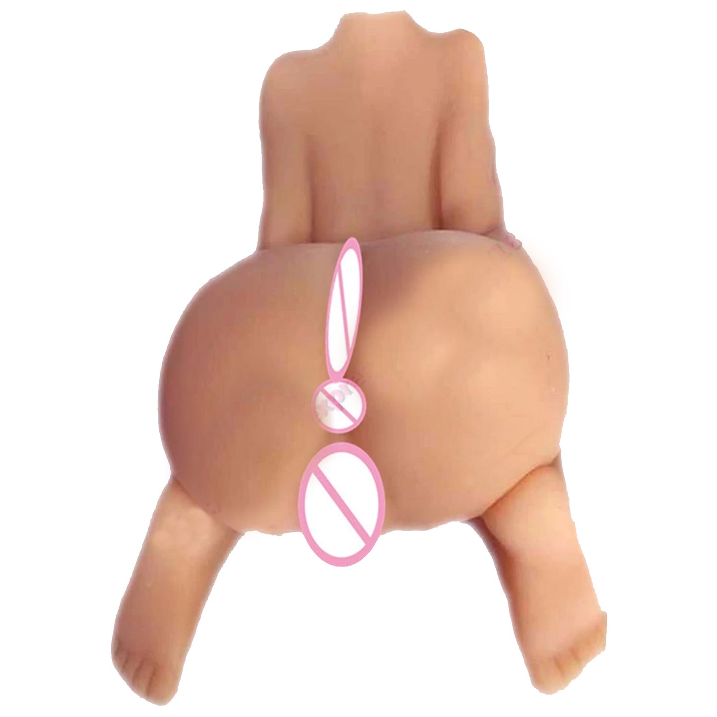 17Kg Soft Big Tits Half Body Sex Doll Realistic Vagina Anal Breasts Masturbation