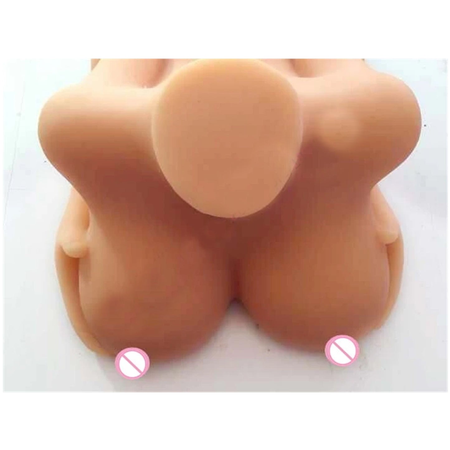 17Kg Soft Big Tits Half Body Sex Doll Realistic Vagina Anal Breasts Masturbation