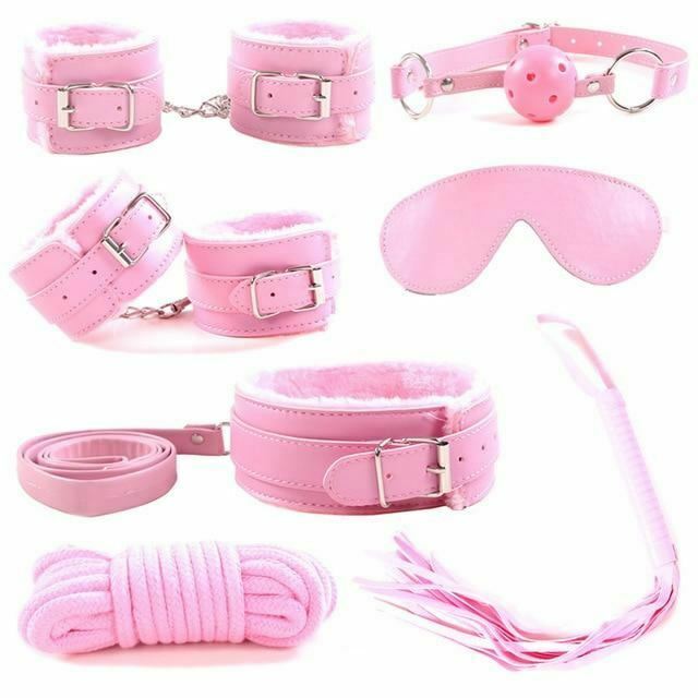 Bondage Starter Kit Blindfold Gag Flogger Restraints
