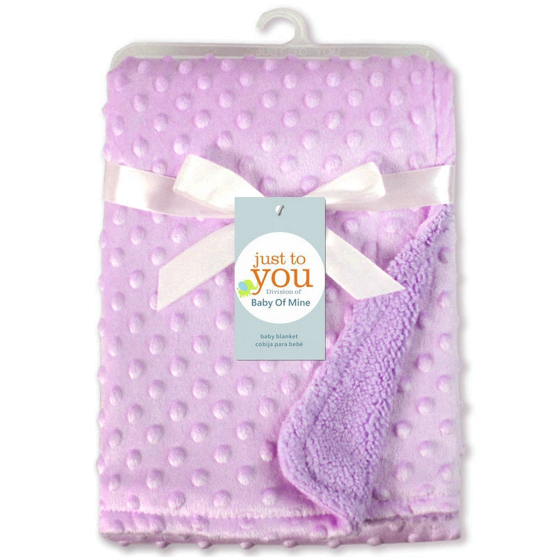 Polka Dot Soft Swaddle Little One Blanket Nursery
