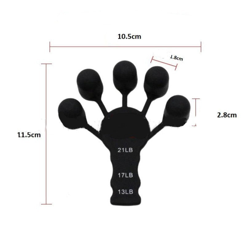 Silicone Grip Finger Exerciser Strength Stretcher Fitness Training