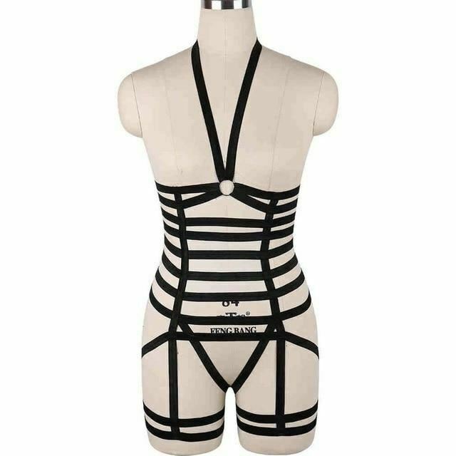 Body Harness Women Lingerie Bondage Fetish Kink Restraints