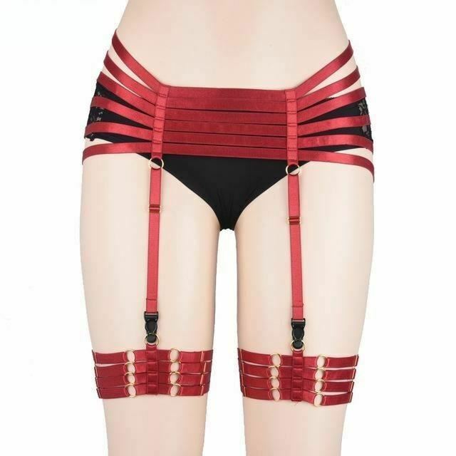 Body Harness Women Lingerie Bondage Fetish Kink Restraints