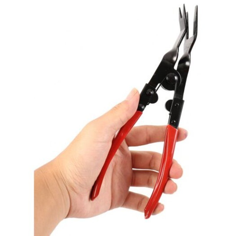 19Pcs Tool Car Door Interior Trim Panel Clip Audio Stereo Gps Instal Removal Pry Red