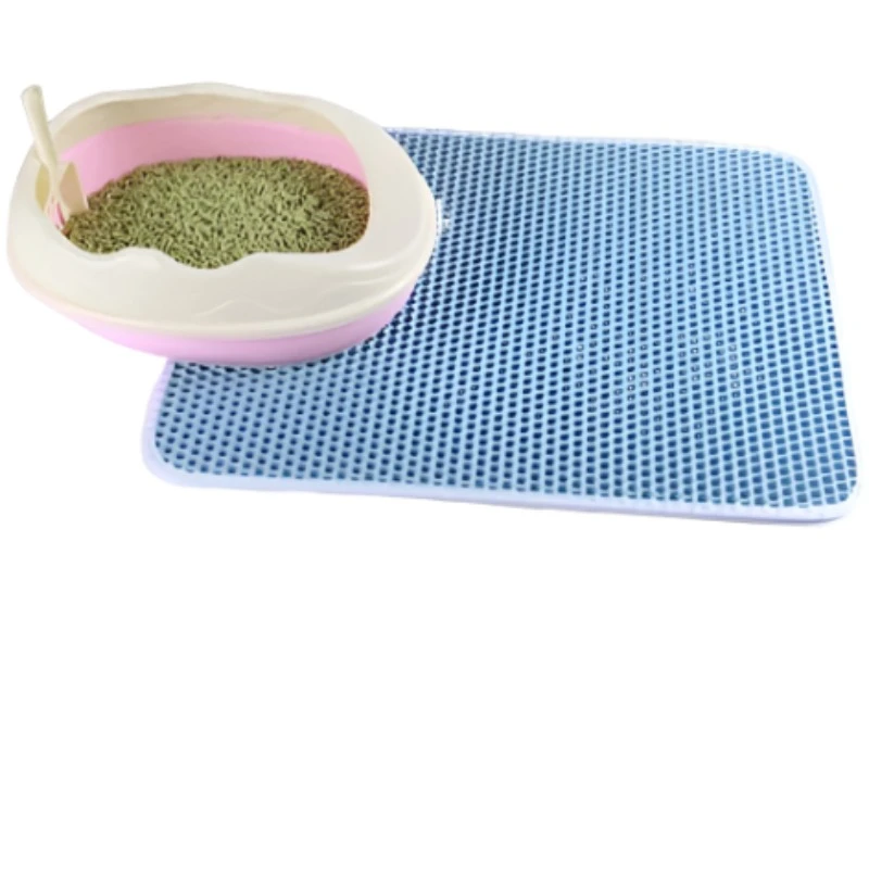Waterproof Pet Cat Litter Mat Double Layer Box Non-Slip Sand Pad Washable Bed Clean Products