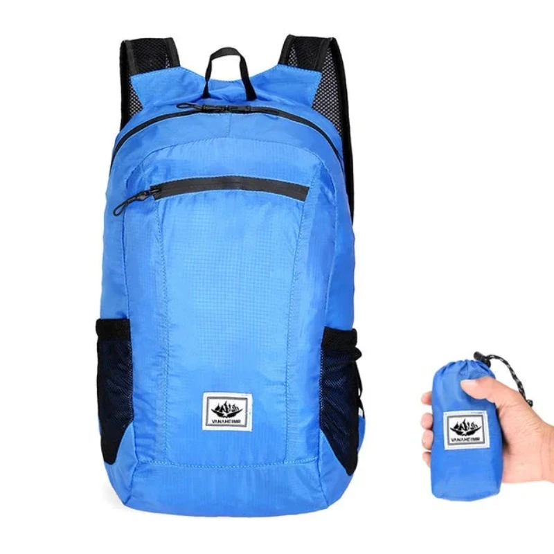 20L Lightweight Portable Foldable Backpack Travel Hiking Waterproof Folding Bag Ultralight Outdoor Pack For Women Men